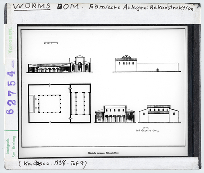 Vorschaubild Worms: Dom, Römische Anlagen, Rekonstruktion 